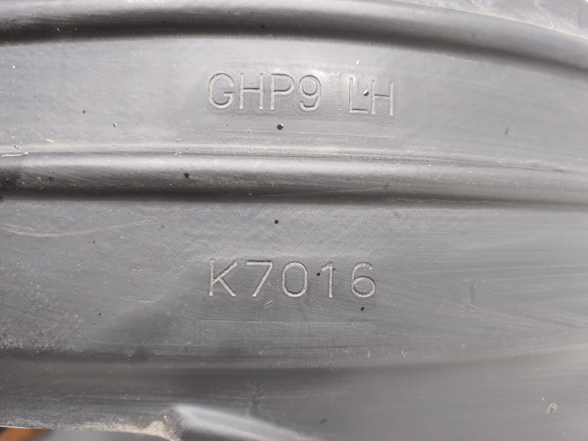Moulding Wheel Arch Rear LH 5