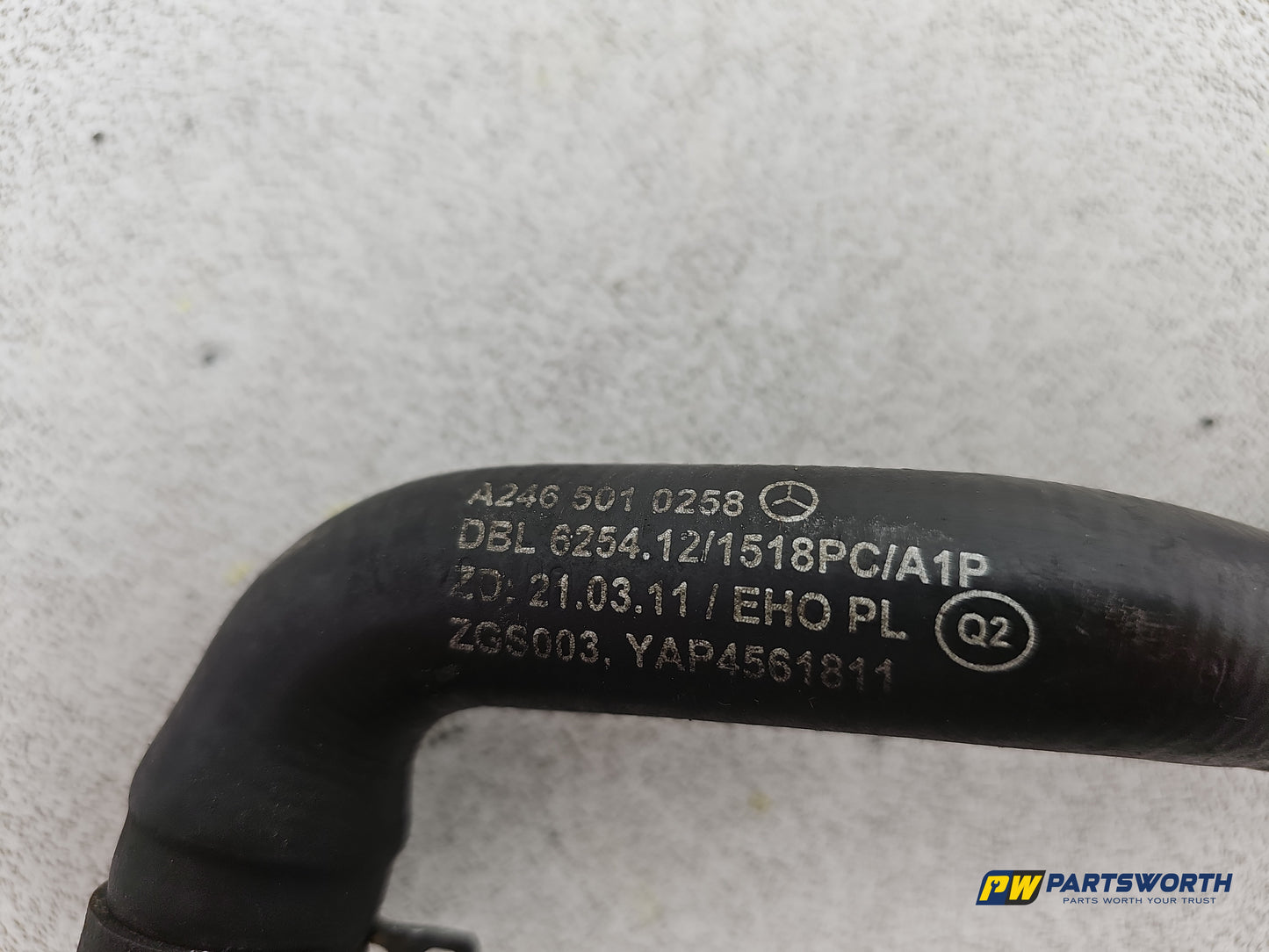 Coolant hoses set 5