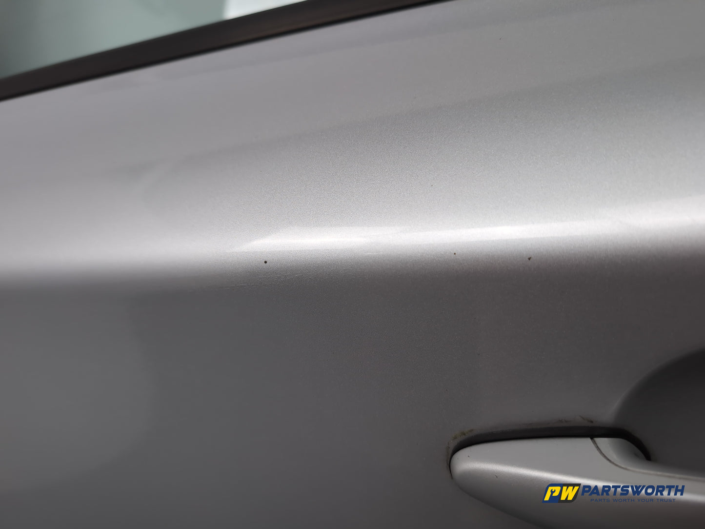 Bmw 1 Series E87 M Sport Door Front Lh Passenger Side Silver 354 2007-2009 - photo 5