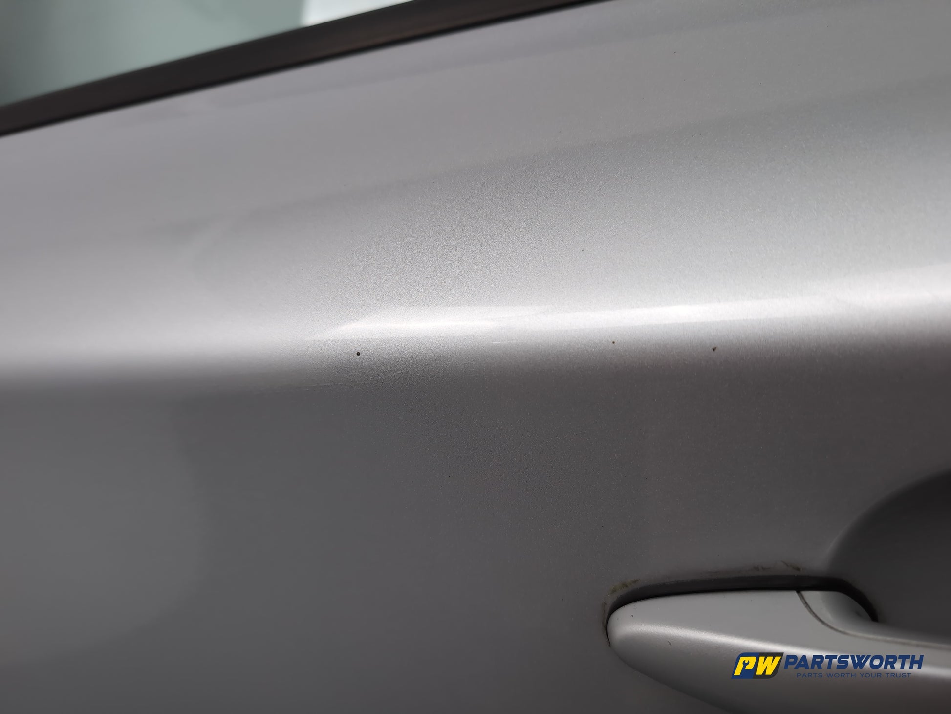 Bmw 1 Series E87 M Sport Door Front Lh Passenger Side Silver 354 2007-2009 - photo 5