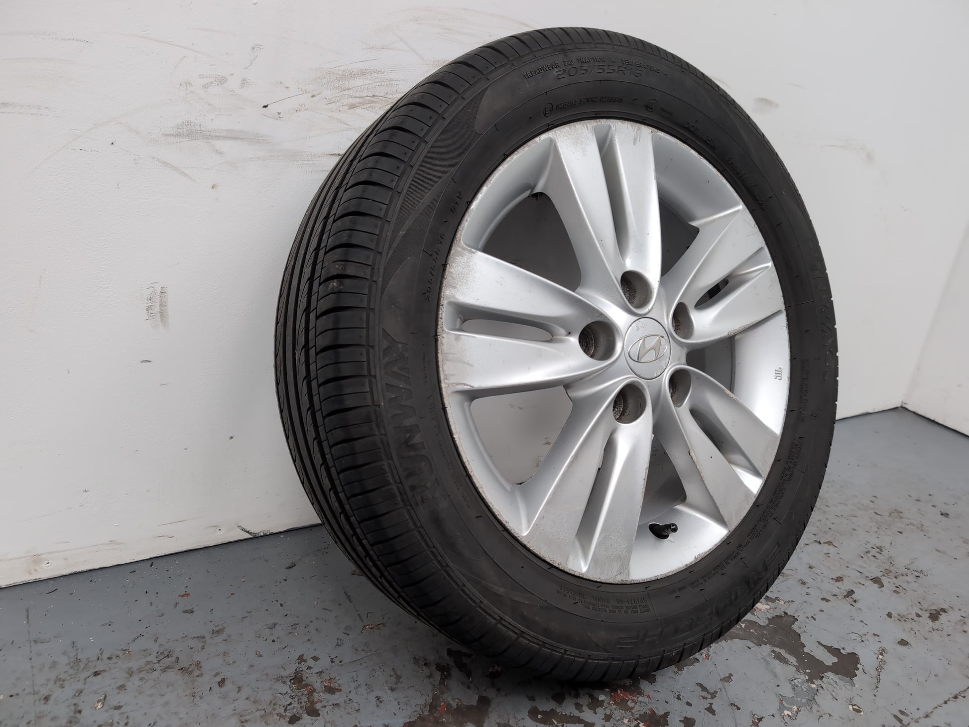 Hyundai Ix20 Style Crdi Wheel With Tyre 205/55 R16 2010-2019 - photo 5