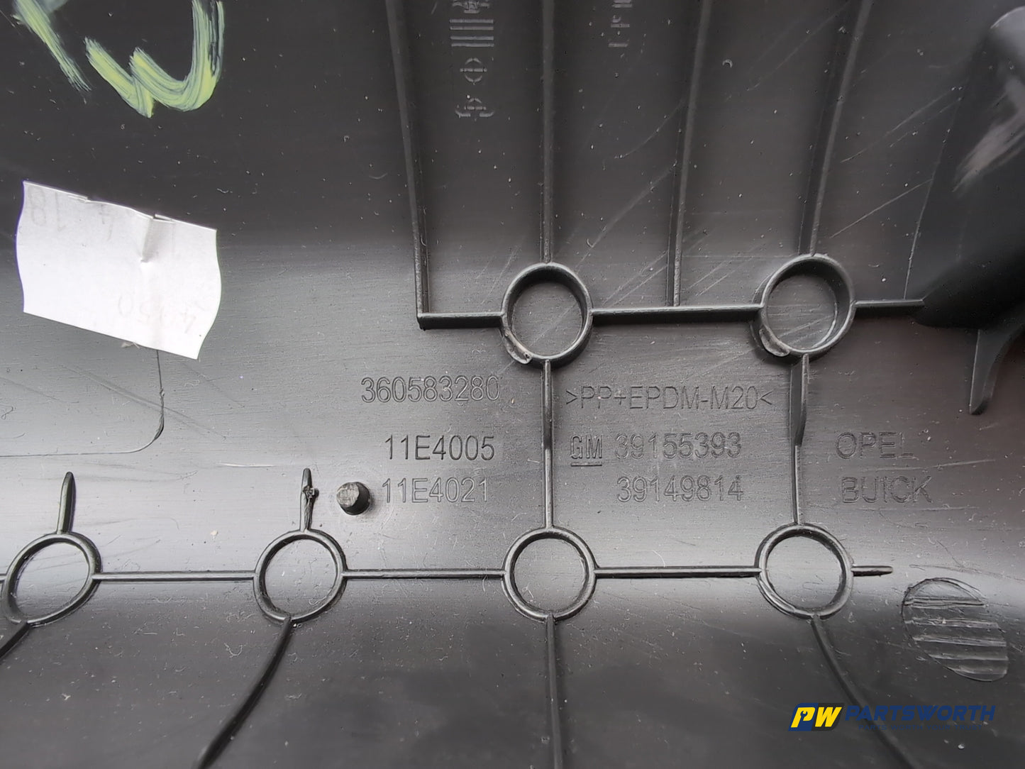Pair Of Plastic A Pillar Trims 5