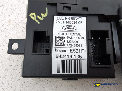 Door Rear Window Regulator RH 5