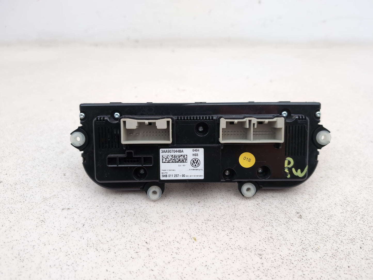 Volkswagen Passat Highline Tdi Heater Climate Control Panel 5hb011257 2010-2014 - photo 5