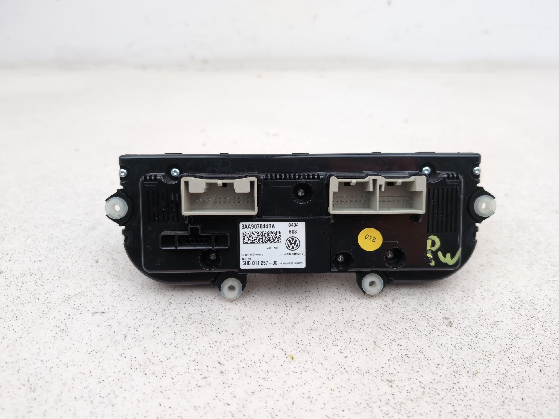 Volkswagen Passat Highline Tdi Heater Climate Control Panel 5hb011257 2010-2014 - photo 5