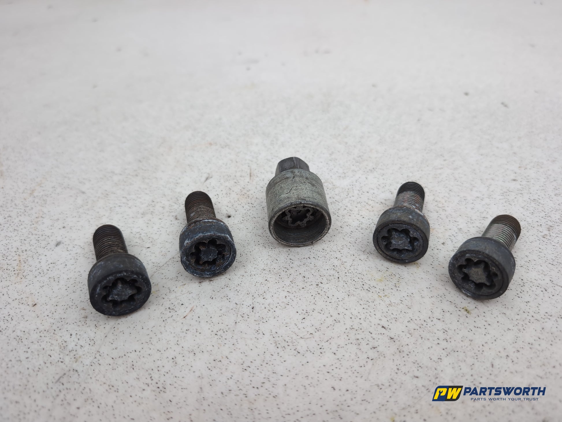 Audi A6 Se Tdi Quattro A Wheel Locking Nut Bolt Set 2005-2011 - photo 5