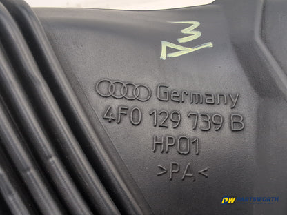 Audi A6 Se Tdi Quattro A Air Intake Pipe 4f0129739b 2005-2011 - photo 5