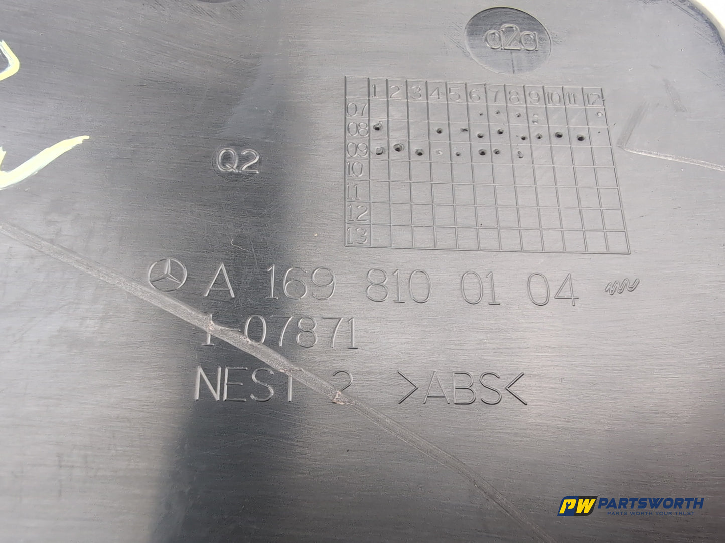 Mercedes-Benz B160 Sport Cvt Centre Console Storage Tray A1698100104 2005-2011 - photo 5