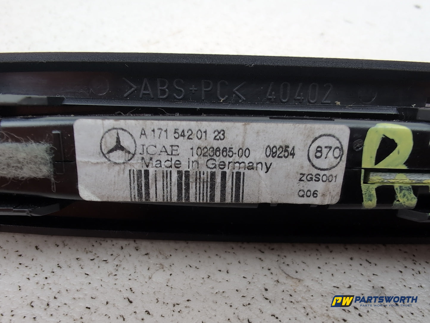 Mercedes-Benz B160 Sport Cvt Rear Parking Aid Indicator A1715420123 2005-2011 - photo 5