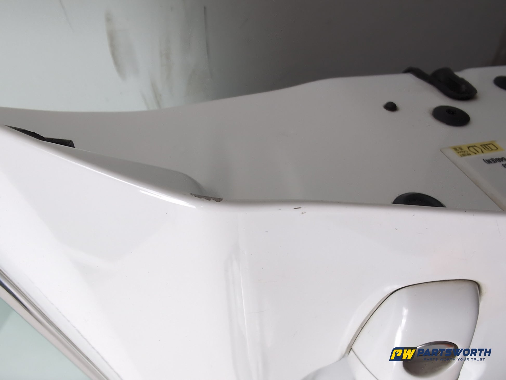 Citroen C4 Vtr+ Hdi Door Front Lh Passenger Side White Ewp 2010-2013 - photo 5