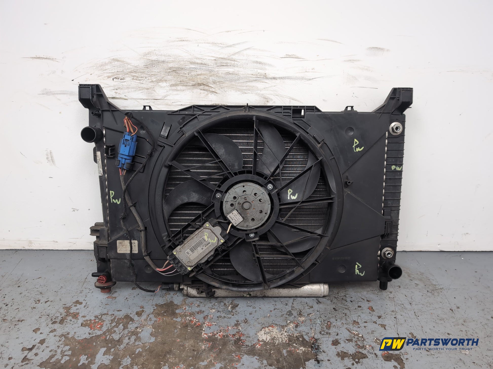 Mercedes-Benz B160 Sport Cvt Radiator With Fan 2005-2011 - photo 5