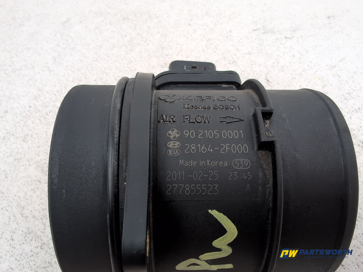 Hyundai Ix35 Style 2wd Crdi 134 Mass Air Flow Meter 281642f000 2011-2015 - photo 5