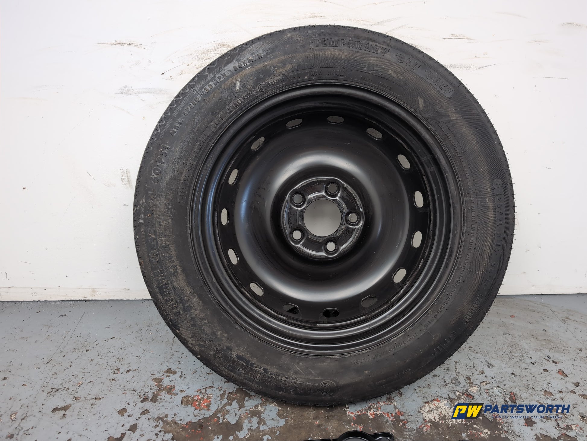 Mercedes-Benz B160 Sport Cvt Space Saver Spare Wheel And Tool Kit 125/90 R16 - photo 5