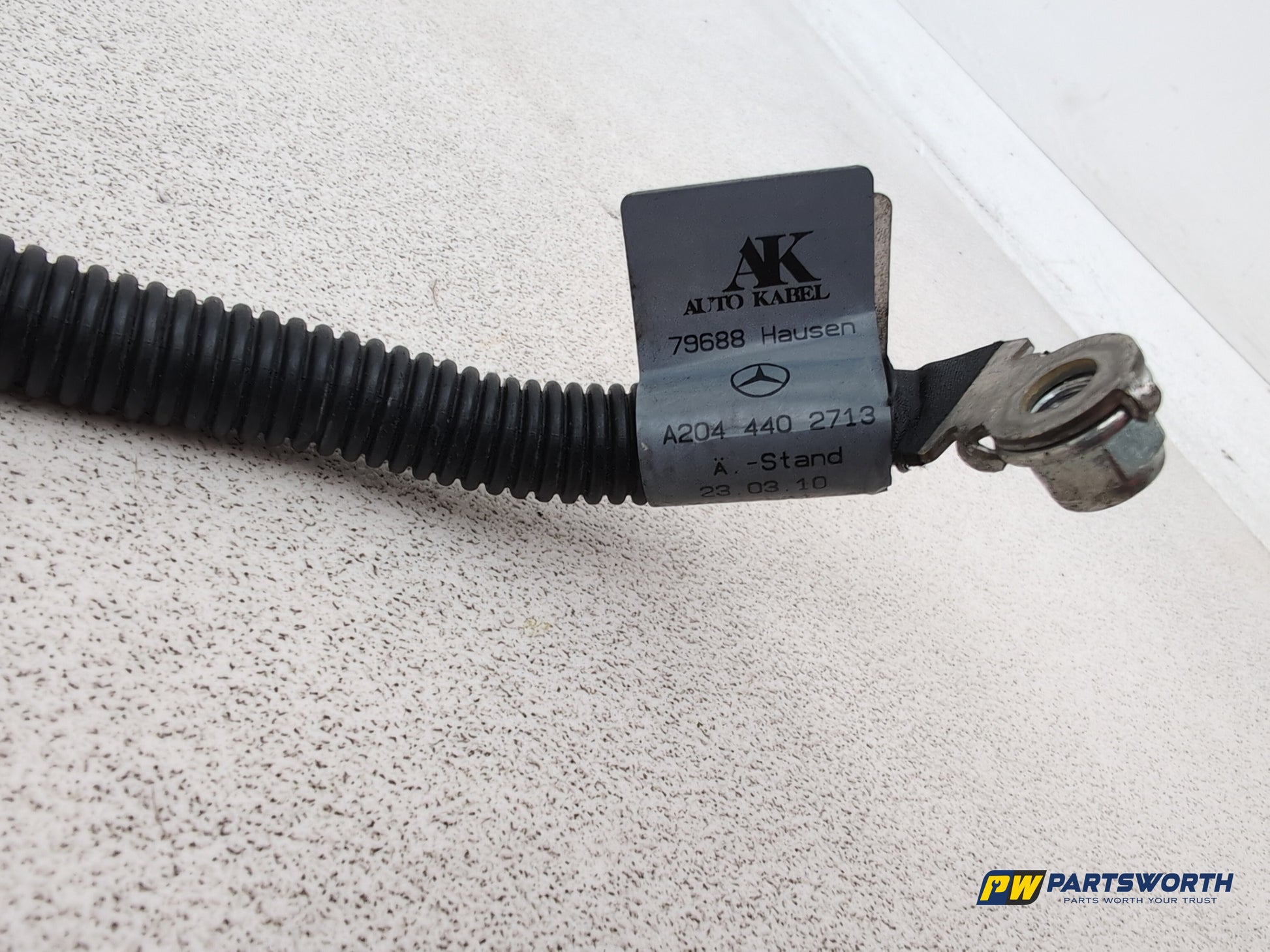 Mercedes-Benz C250 Amg Sport Ed125 Cdi Bcy Alternator Wiring Loom A2044402713 - photo 5