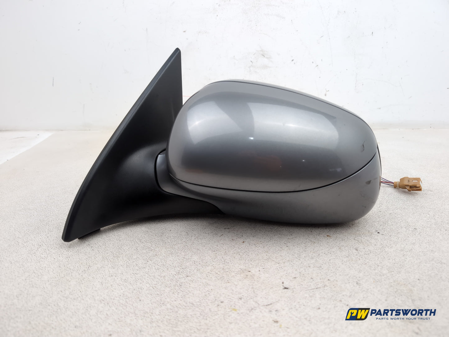 Porsche Cayenne Tiptronic S Electric Door Mirror Lh Passenger Side Silver Ld7z - photo 5