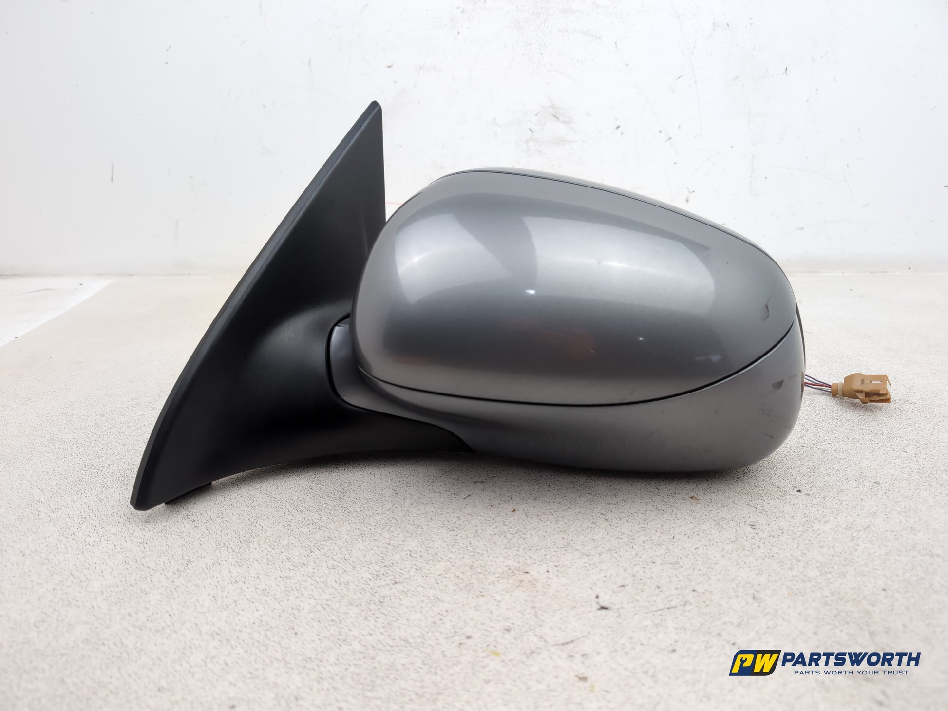 Porsche Cayenne Tiptronic S Electric Door Mirror Lh Passenger Side Silver Ld7z - photo 5