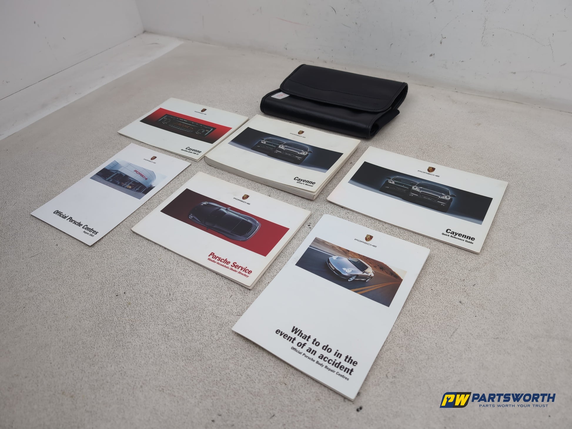 Porsche Cayenne Tiptronic S Owners Manual Handbook & Folder 2003-2010 - photo 5