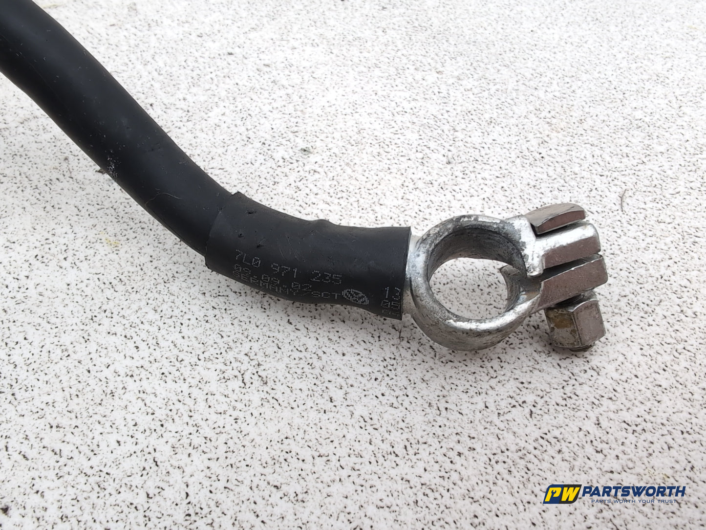Porsche Cayenne Tiptronic S Negative Battery Terminal 7l0971235 2003-2010 - photo 5