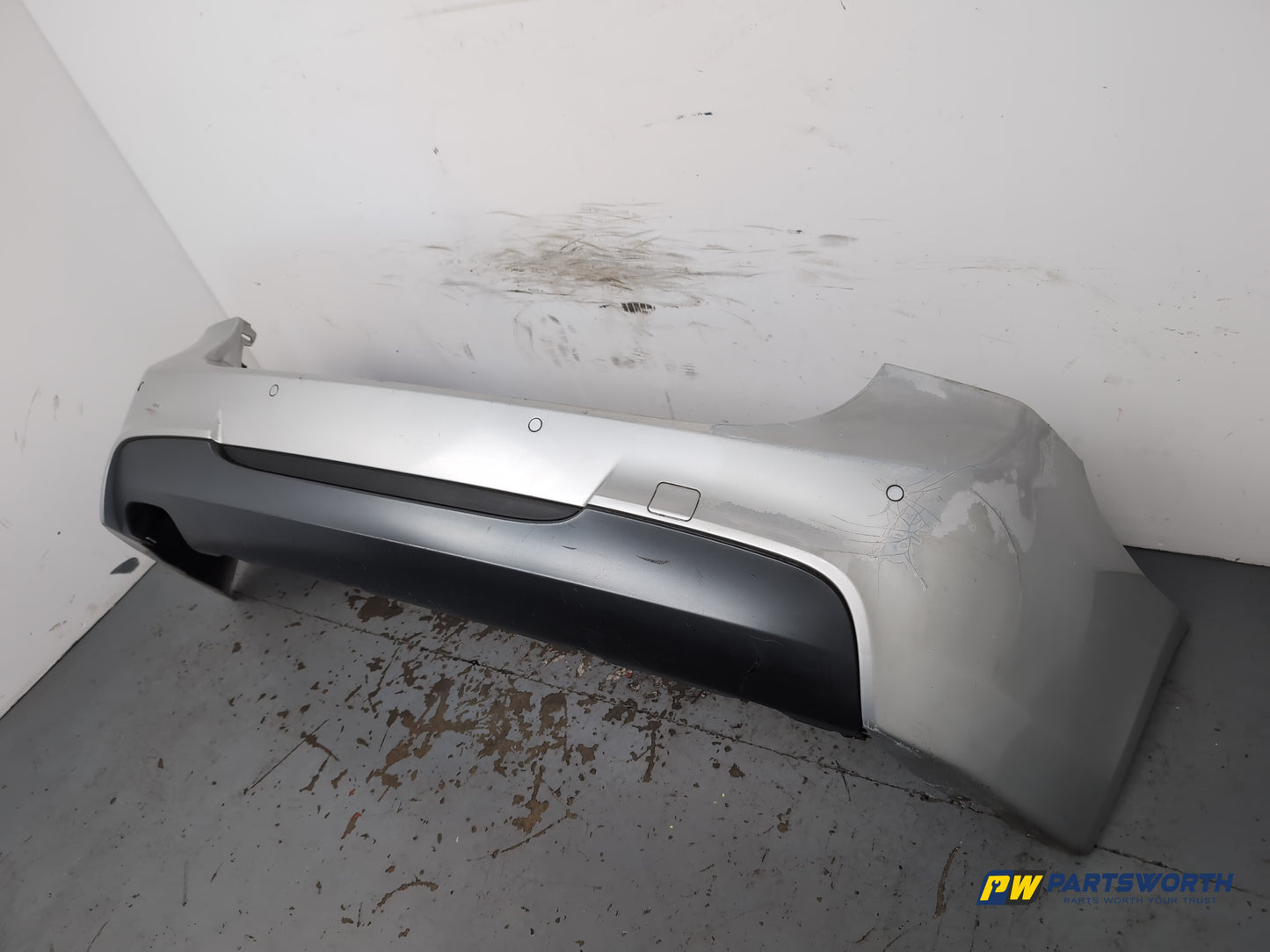 Bmw 320d M Sport Auto 181 Rear Bumper Silver 354 2005-2008 - photo 5