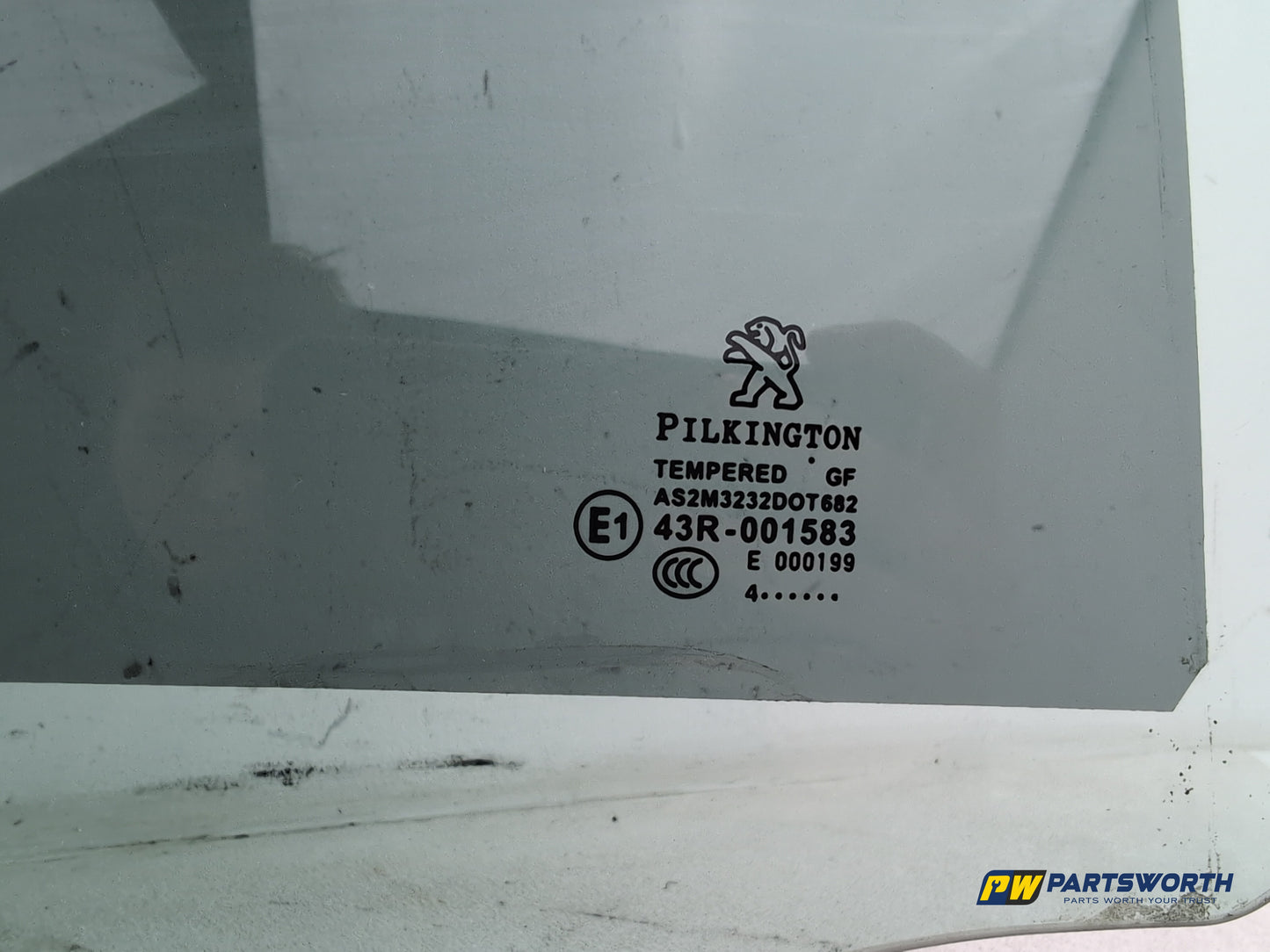 Peugeot 208 Active Door Glass Tinted Rear Rh Driver Side 2012-2019 - photo 5