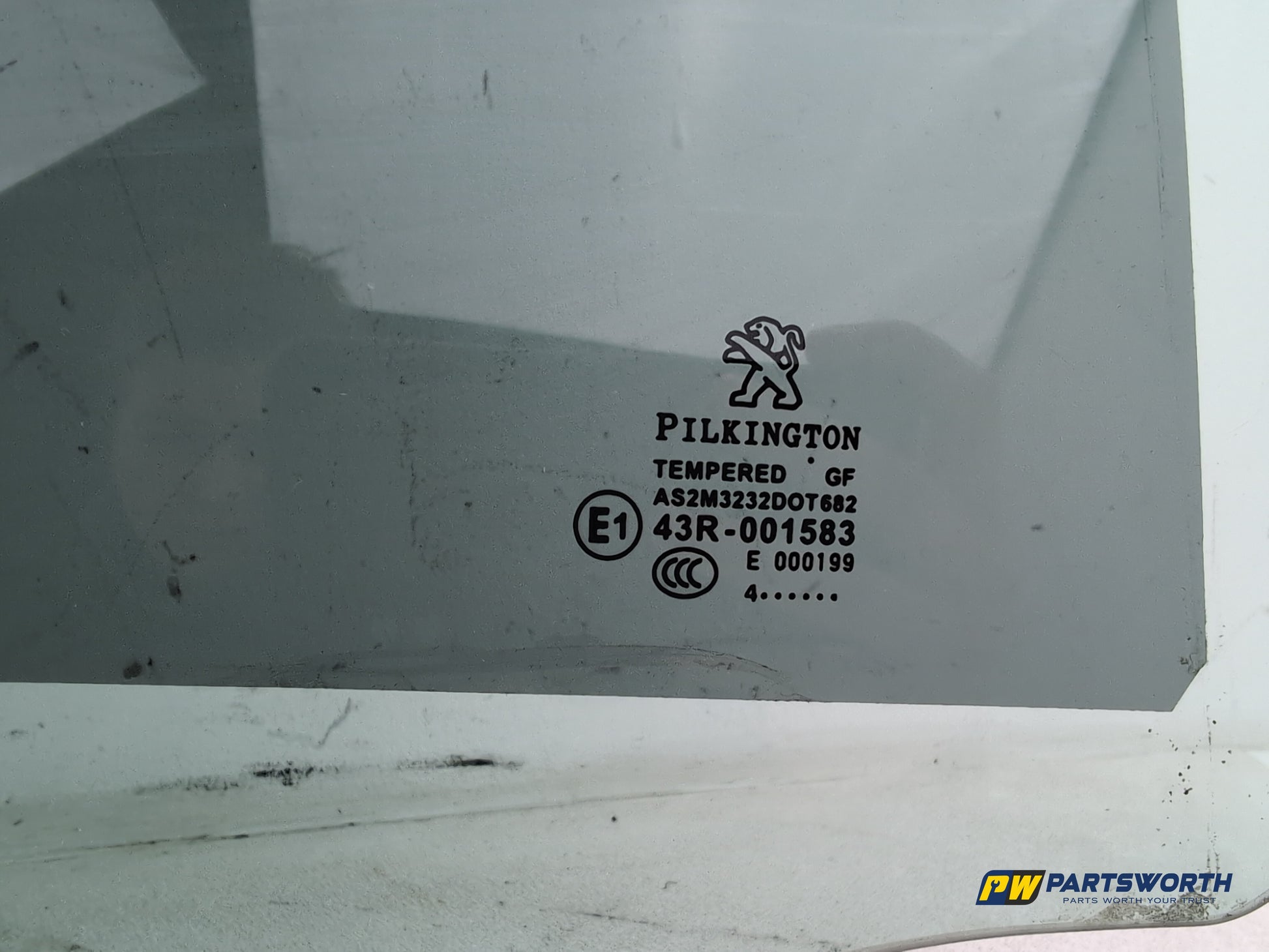 Peugeot 208 Active Door Glass Tinted Rear Rh Driver Side 2012-2019 - photo 5