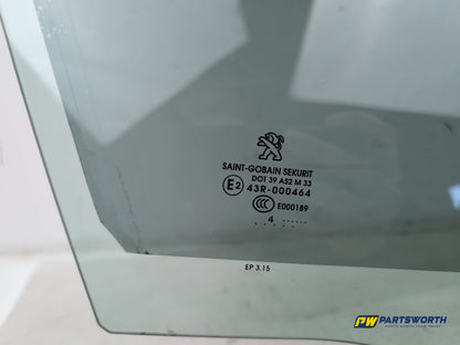 Peugeot 208 Active Tinted Door Glass Front Rh Driver Side 2012-2019 - photo 5