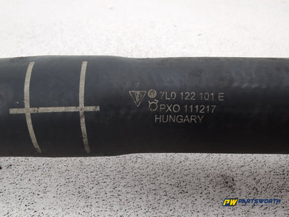 Porsche Cayenne Tiptronic S Radiator Coolant Water Pipe Top Hose 7l0122101e - photo 5