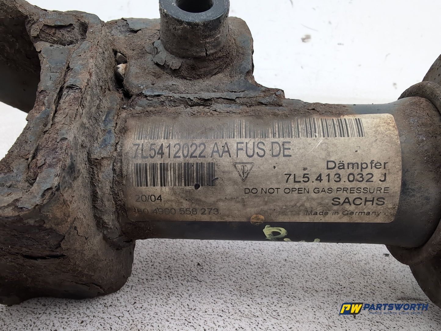 Porsche Cayenne Tiptronic S Shock Absorber Front Rh Driver Side 2003-2010 - photo 5
