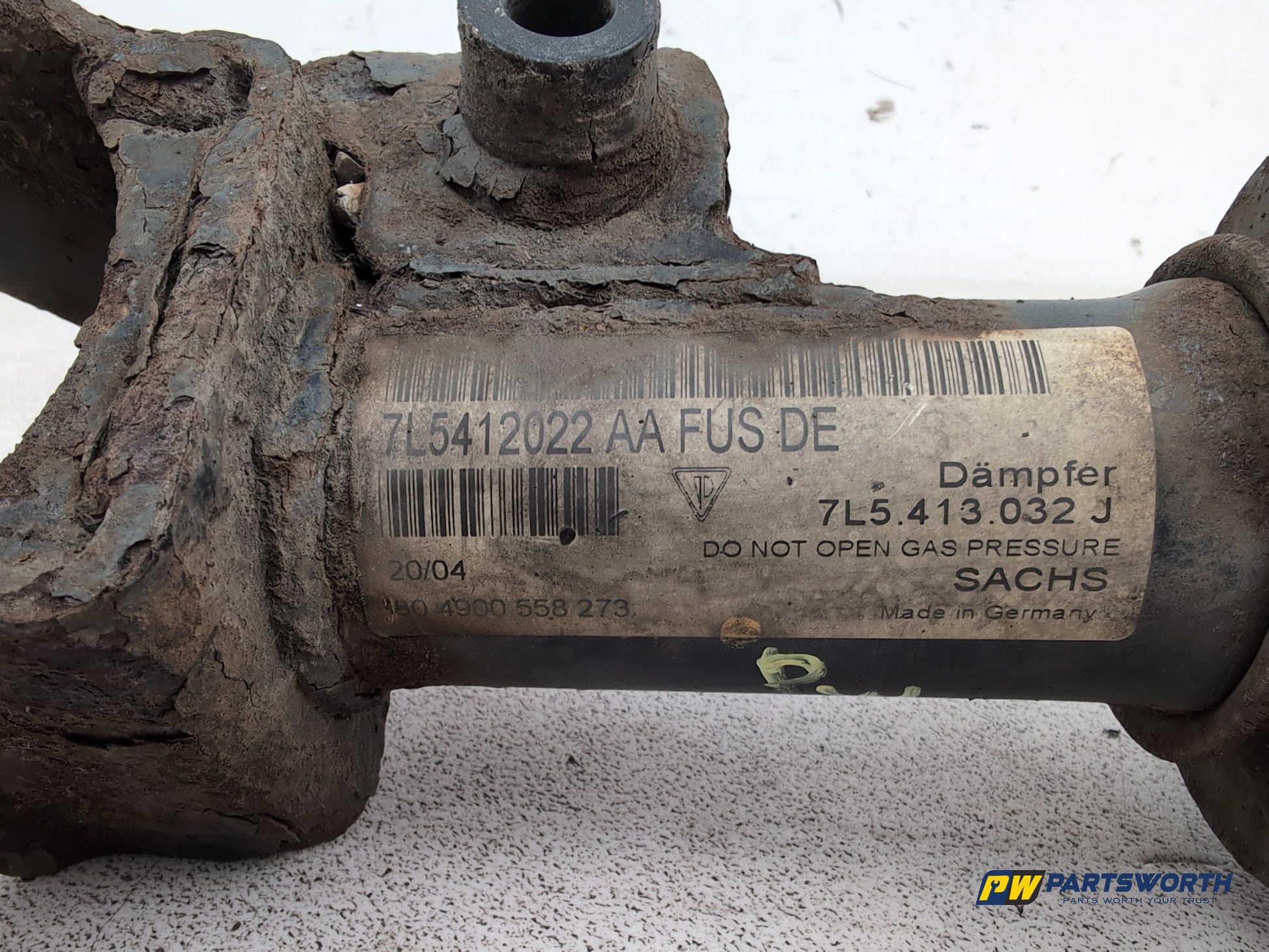 Porsche Cayenne Tiptronic S Shock Absorber Front Rh Driver Side 2003-2010 - photo 5