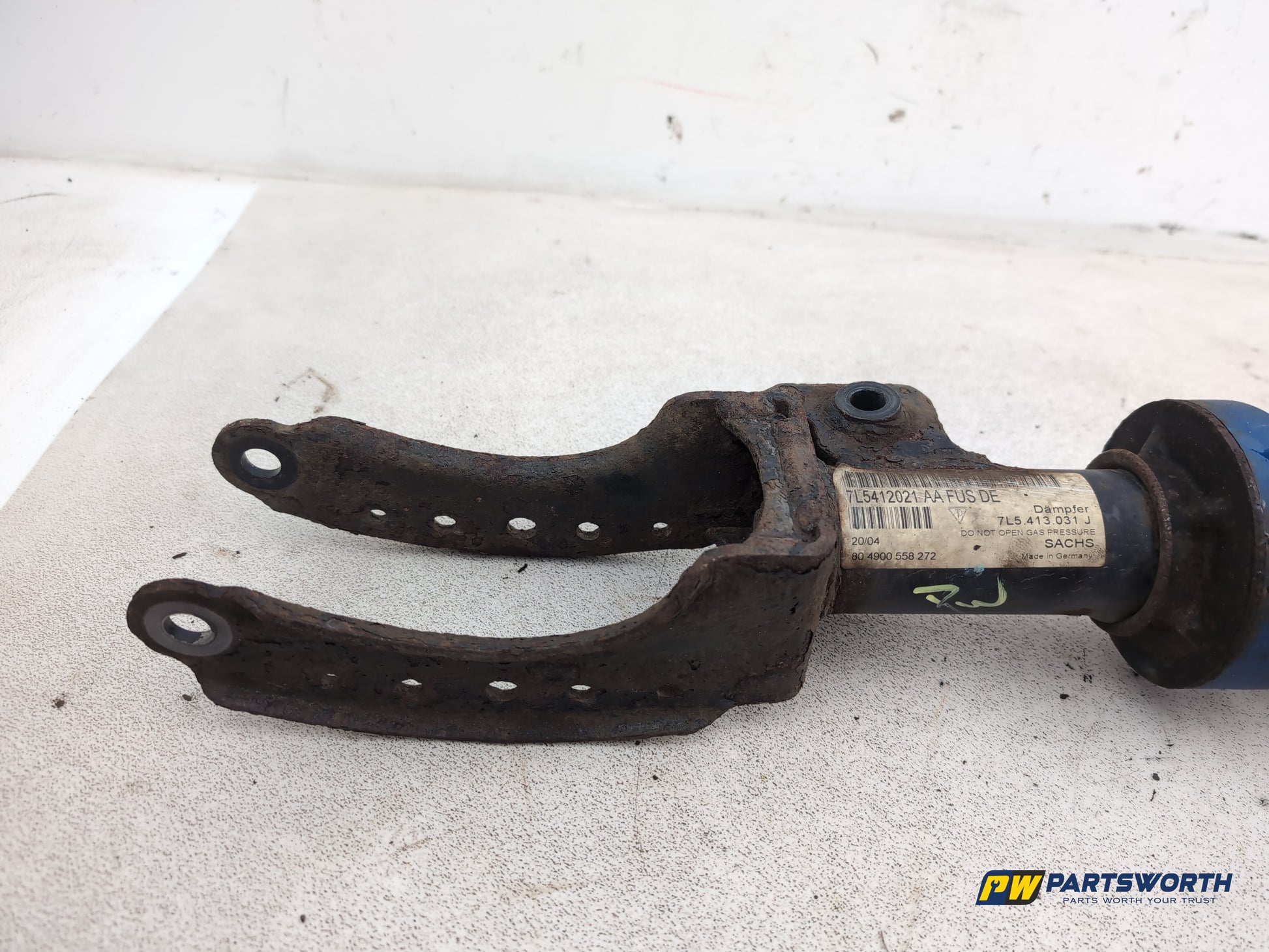 Porsche Cayenne Tiptronic S Shock Absorber Front Lh Passenger Side 2003-2010 - photo 5