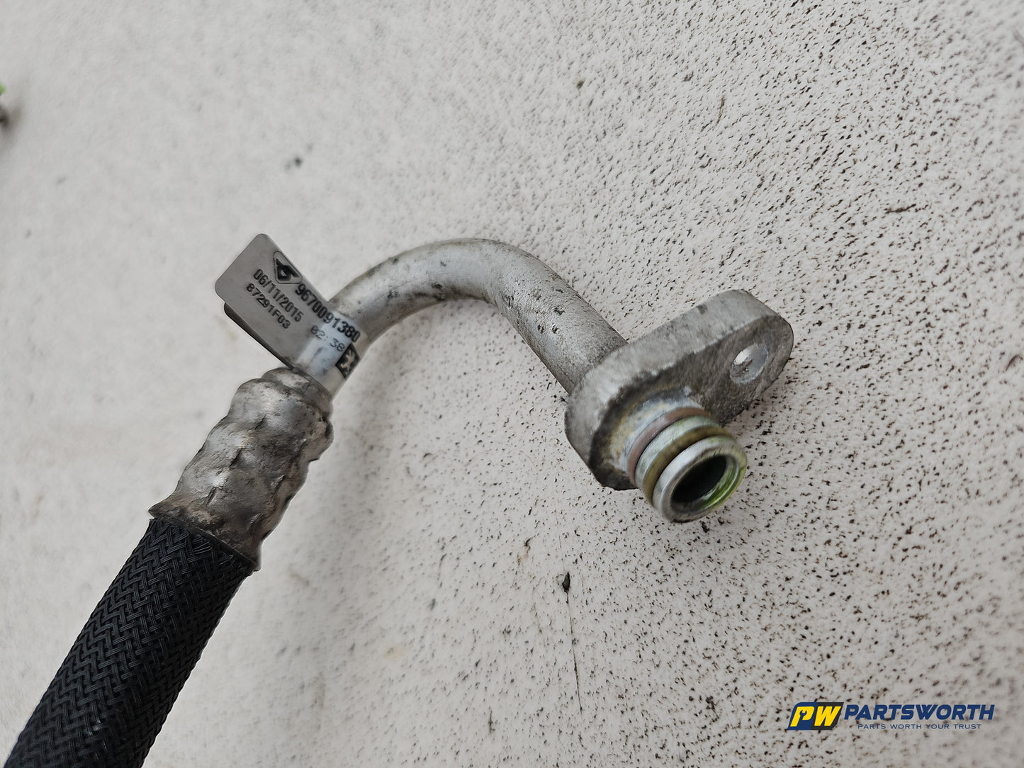 Peugeot 208 Active Air Conditioning Pipe 9670091380 2012-2019 - photo 5