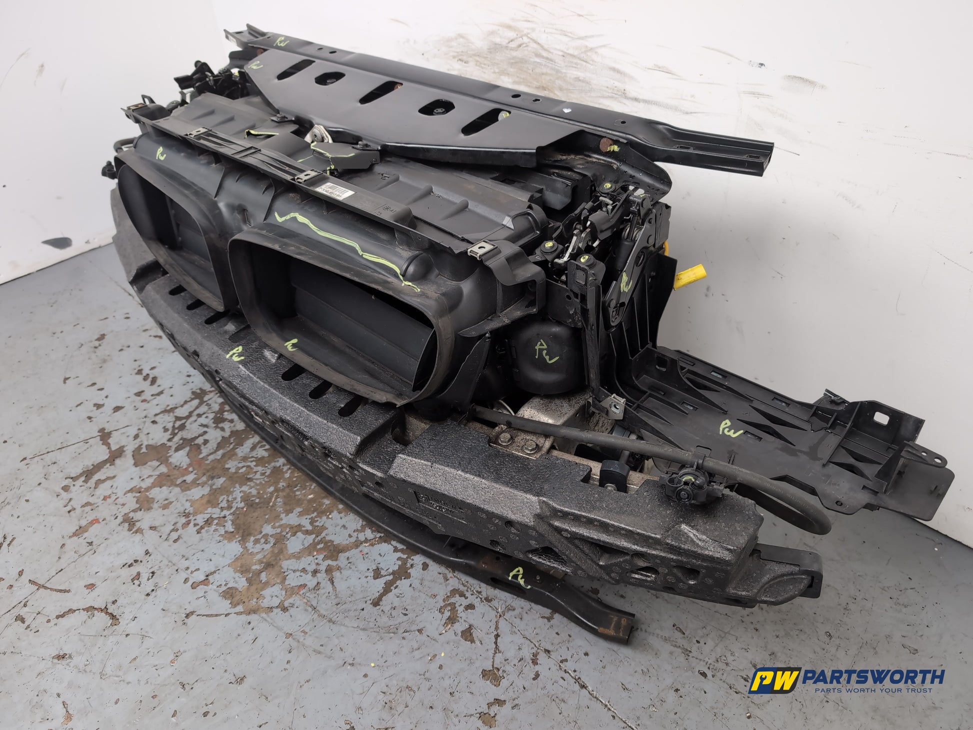 Bmw 520d Se Radiator Pack Slam Panel Crash Bar Kit 7332893 2013-2017 - photo 5