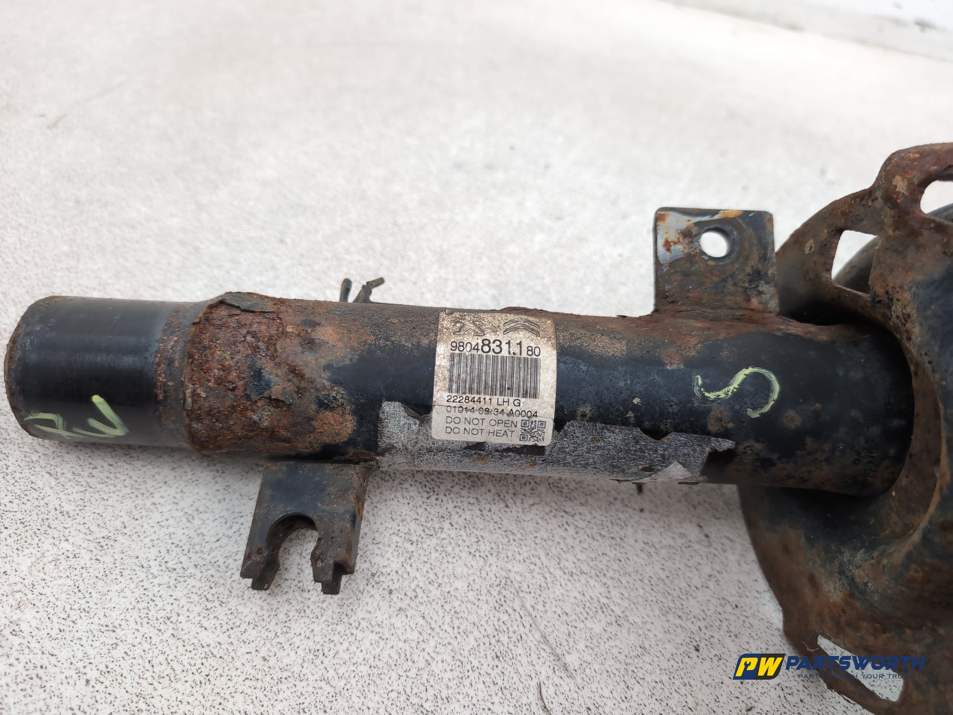 Citroen C3 Edition Puretech Shock Absorber Front Lh Passenger Side 2013-2017 - photo 5