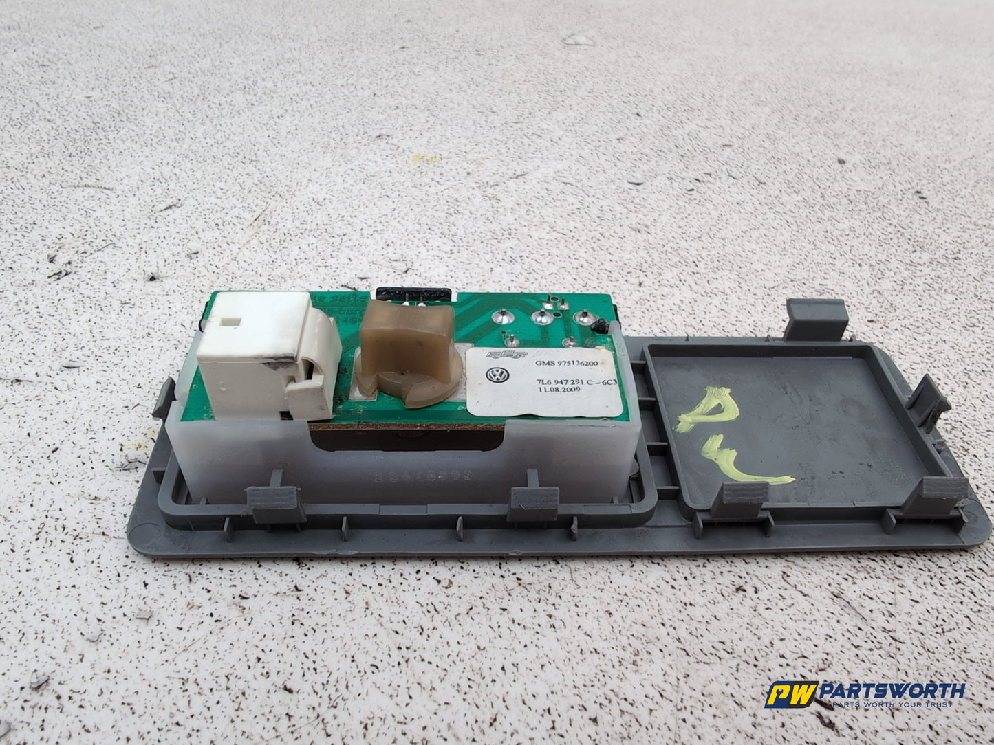 Volkswagen Touareg Altitude V6 Tdi A Interior Reading Light 7l6947291 2007-2009 - photo 5