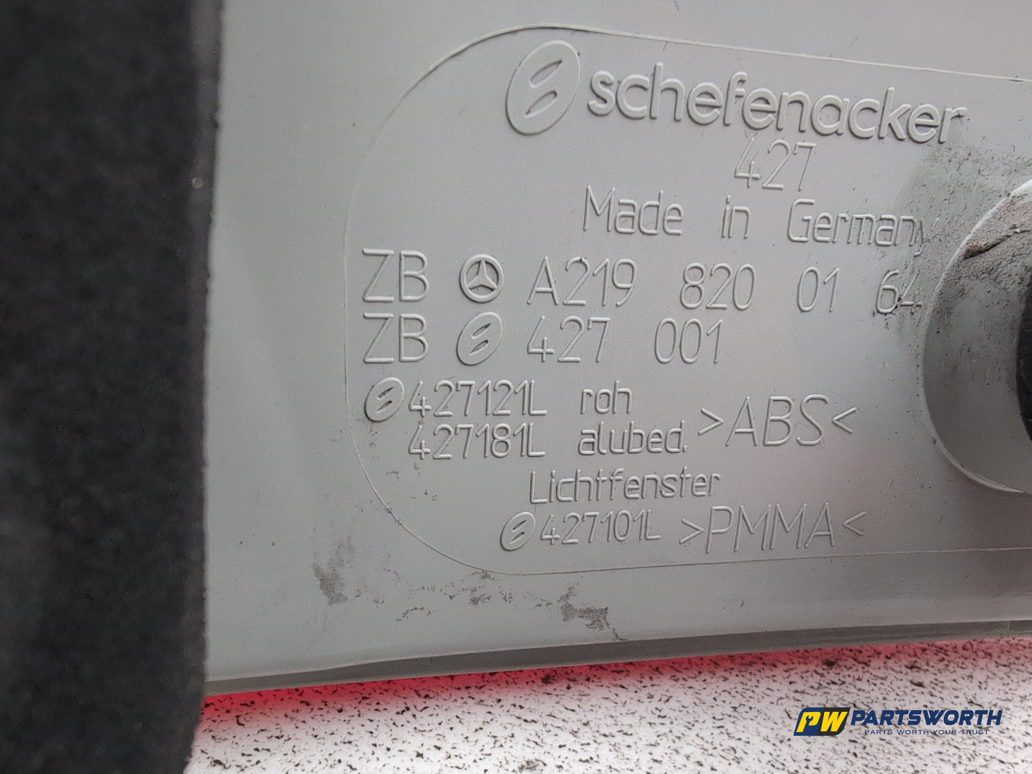 Mercedes Cls 320 Cdi Auto Lamp Assembly Rear Lh Oem 2005 - 2008 A2198200264 - photo 5