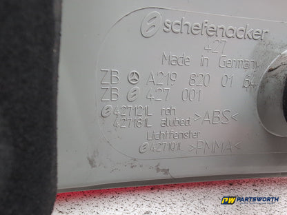 Mercedes Cls 320 Cdi Auto Lamp Assembly Rear Lh Oem 2005 - 2008 A2198200264 - photo 5