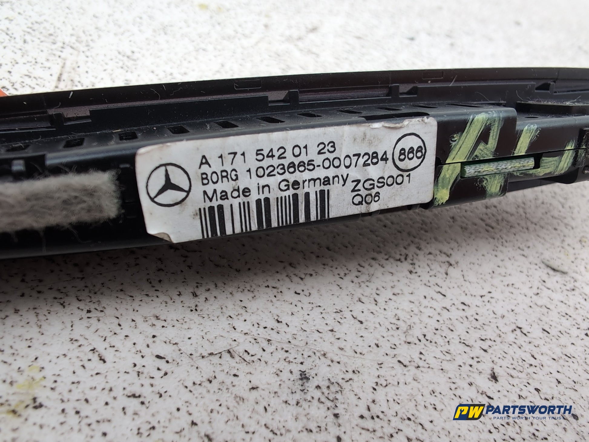 Mercedes Cls 320 Cdi Auto Rear Parking Sensor Display A1715420123 - photo 5