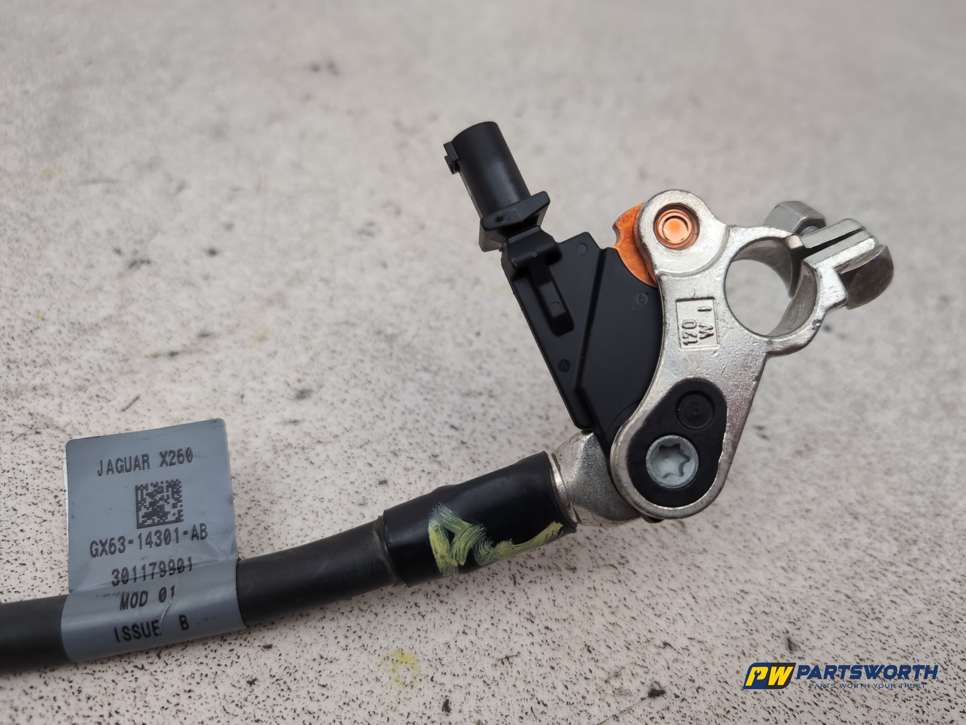 Jaguar Xf Portfolio D Negative Battery Cable Terminal Gx6314301 2015-2017 - photo 5