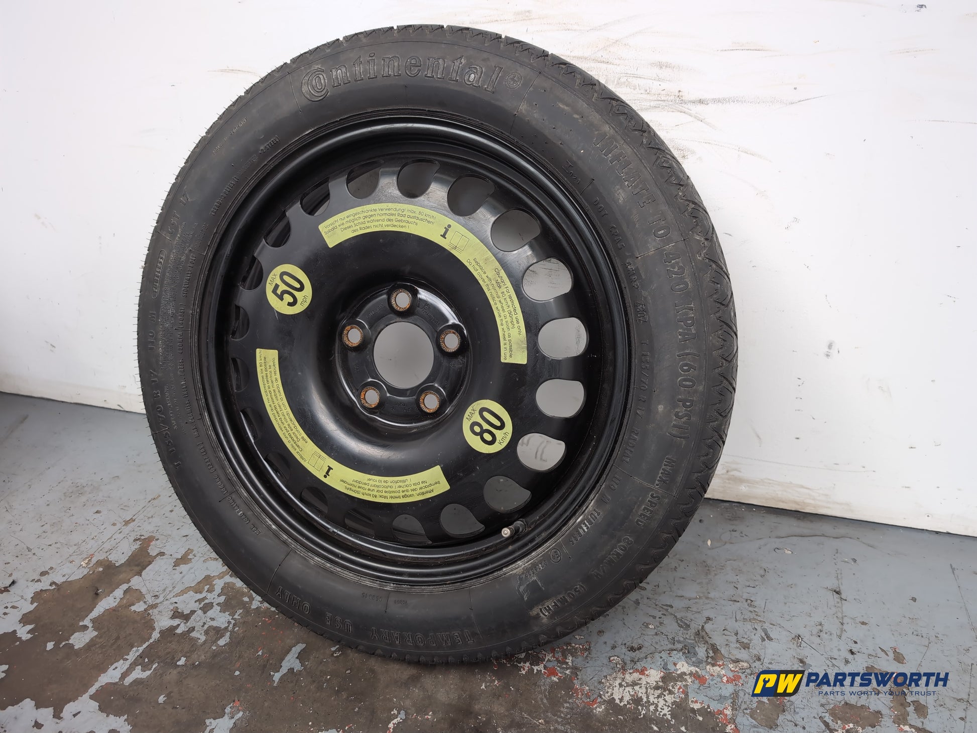 Space Saver Spare Wheel and Tool Kit  5