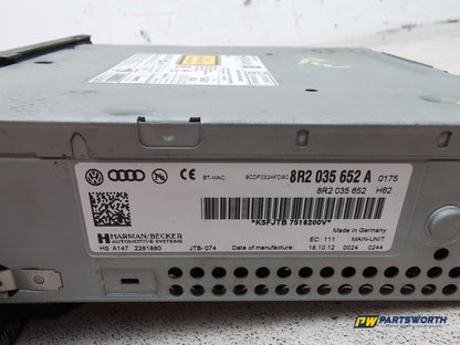 Audi A4 S Line Black Edit Tdi Quat Harman Becker Navigation Cd Head Unit Player - photo 5