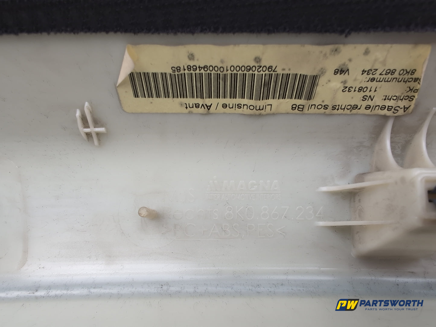 RH A Pillar Trim  5