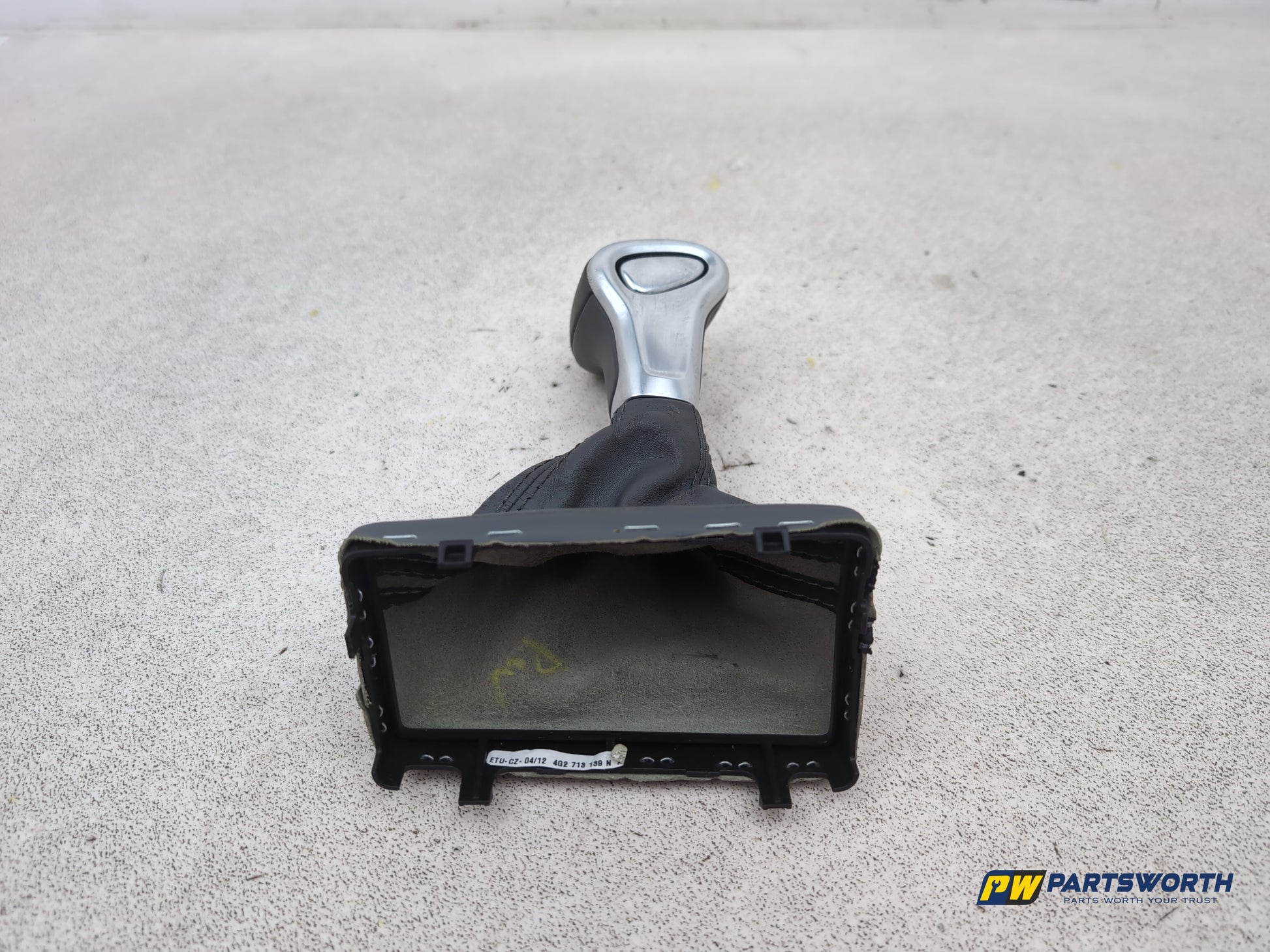 Audi A6 Se Tdi Quattro Auto Gear Lever Gaiter And Knob Automatic 4g2713139 - photo 5