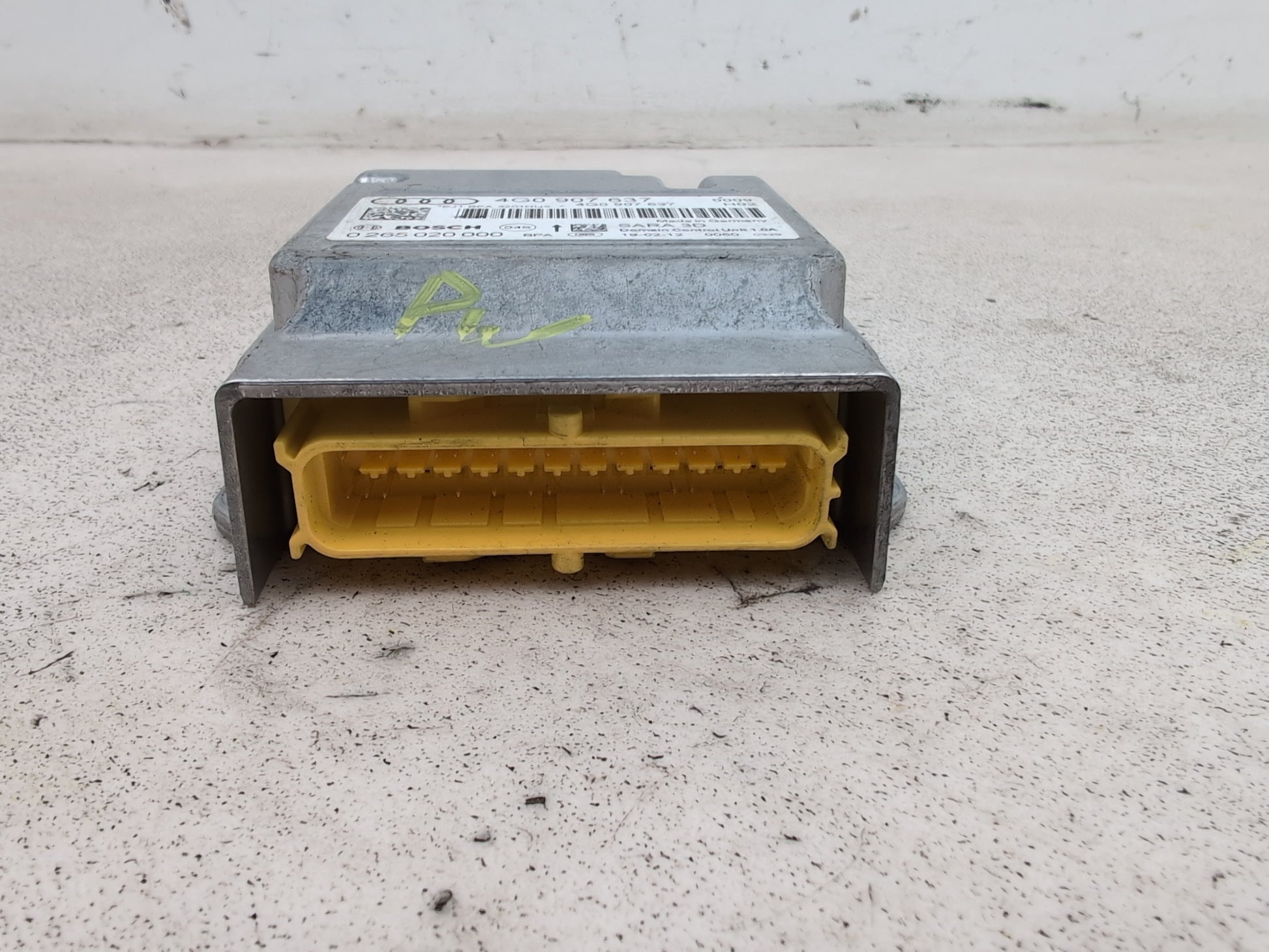 Audi A6 Se Tdi Quattro Auto Esp Yaw Rate Control Module Ecu Unit 4g0907637 - photo 5