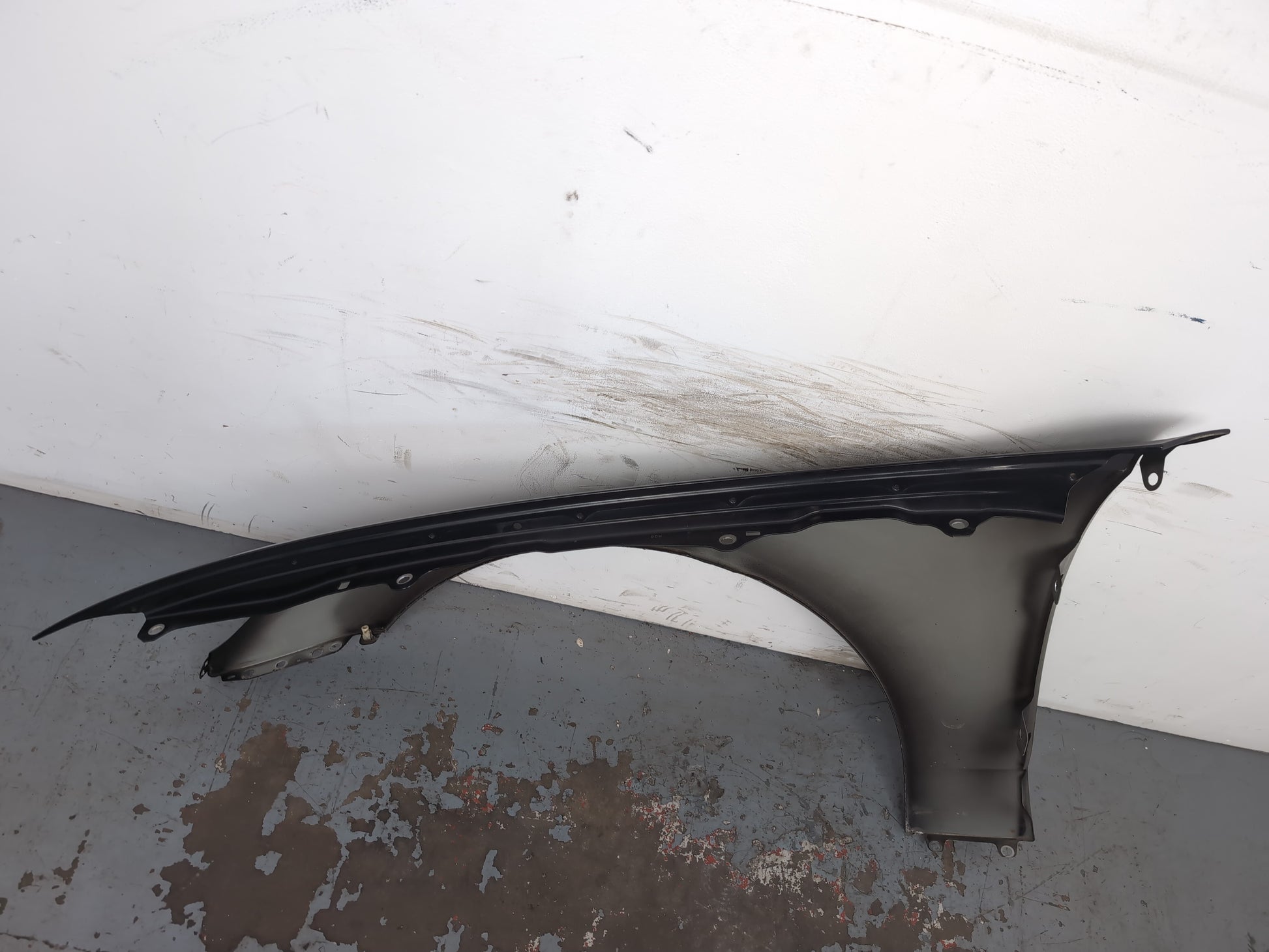 Audi A6 Se Tdi Quattro Auto Wing Front Rh Driver Side Briliant Black Ly9b - photo 5