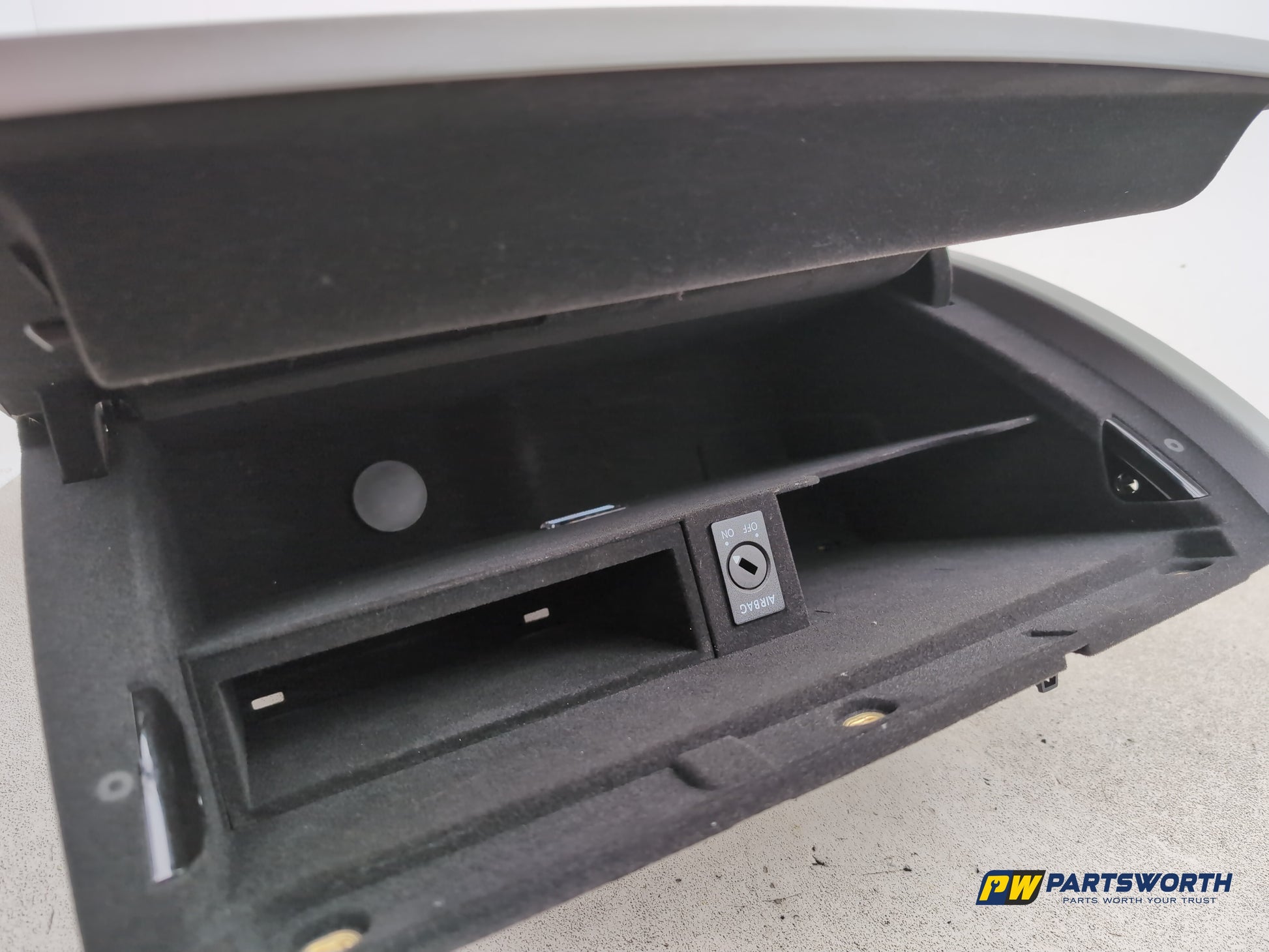 Audi A6 Se Tdi Quattro Auto Glove Compartment Assembly Grey 2011-2012 - photo 5