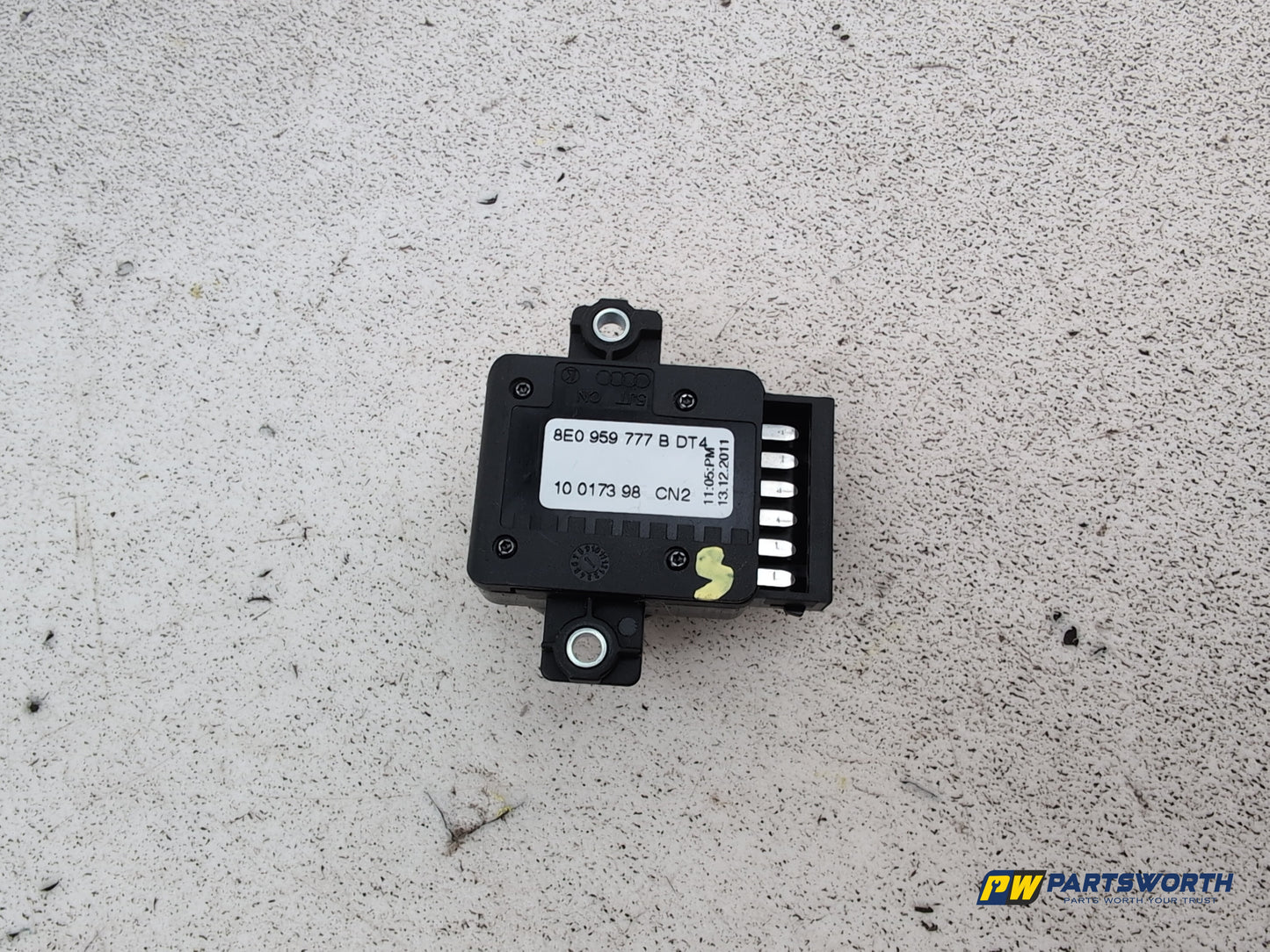 Audi A6 Se Tdi Quattro Auto Front Seat Lumbar Adjustment Switch 8e0959777b - photo 5