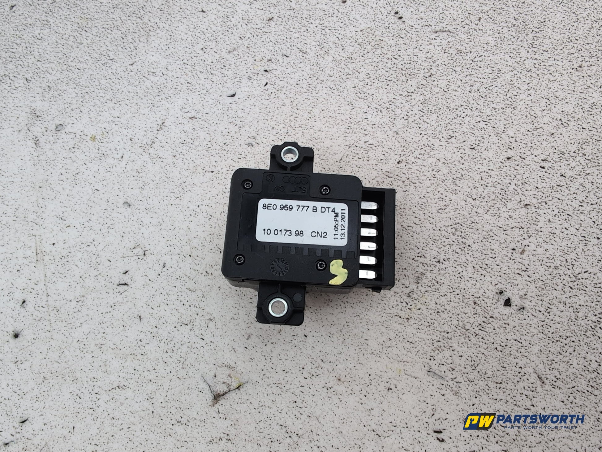 Audi A6 Se Tdi Quattro Auto Front Seat Lumbar Adjustment Switch 8e0959777b - photo 5