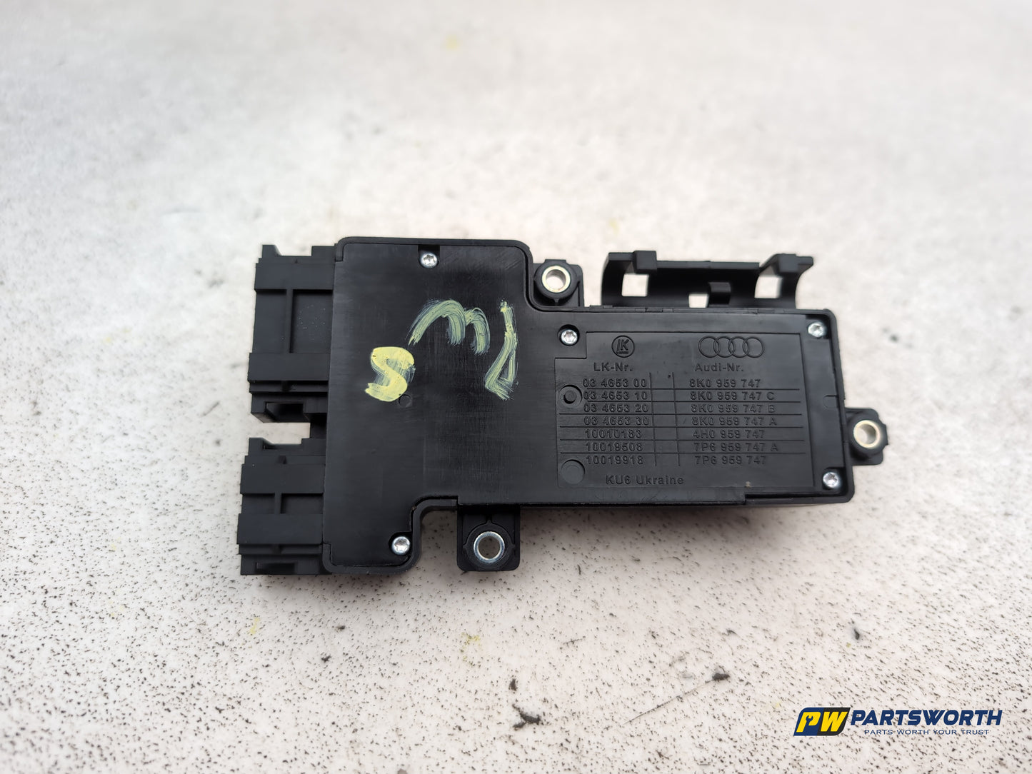 Audi A6 Se Tdi Quattro Auto Front Seat Control Switch Lh Passenger Side - photo 5