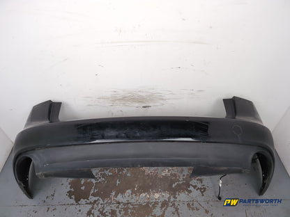 Audi A6 Se Tdi Quattro Auto Rear Bumper Briliant Black Ly9b 2011-2012 - photo 5
