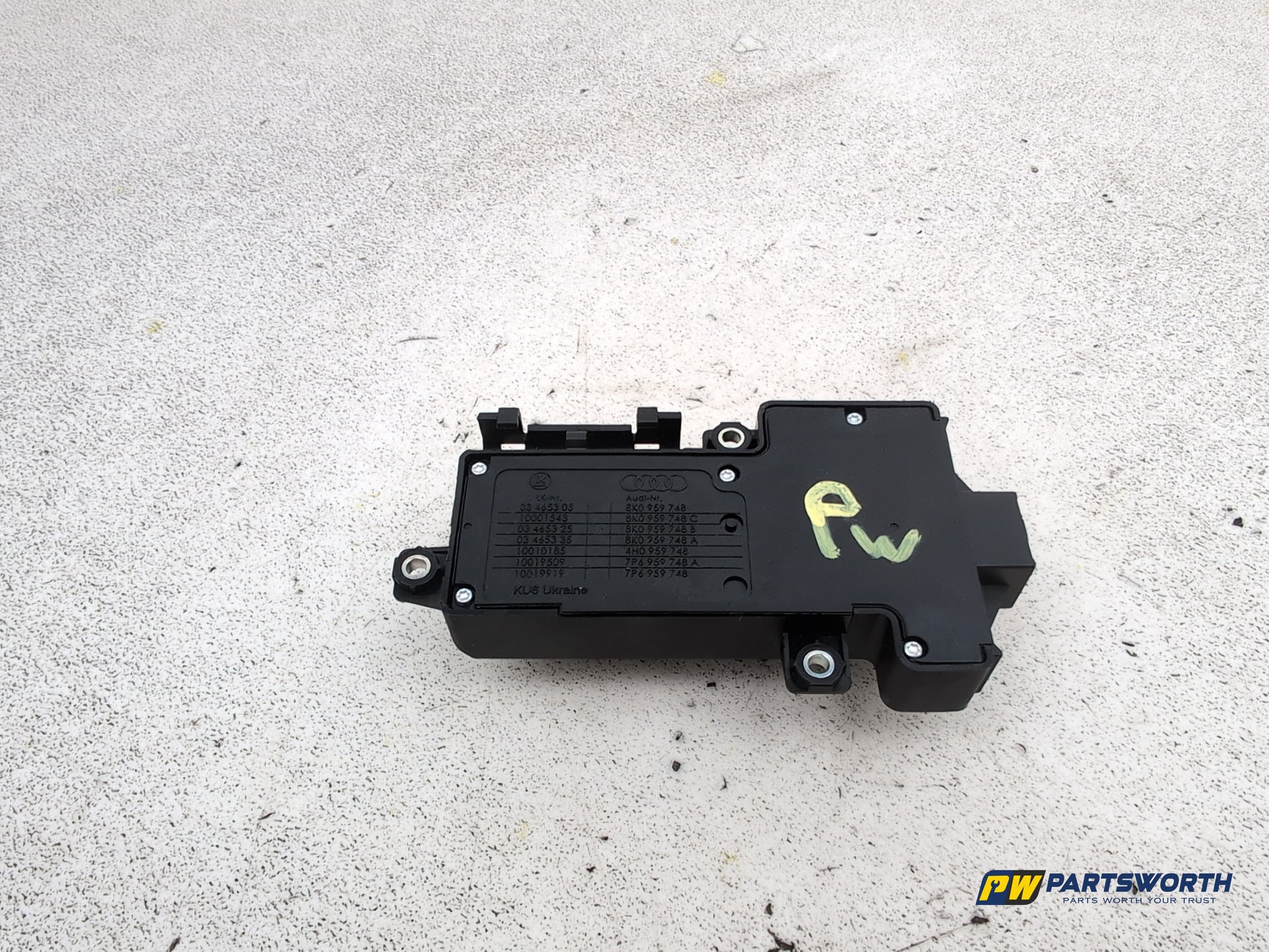 Audi A6 Se Tdi Quattro Auto Front Seat Control Switch Rh Driver Side 8k0959748 - photo 5